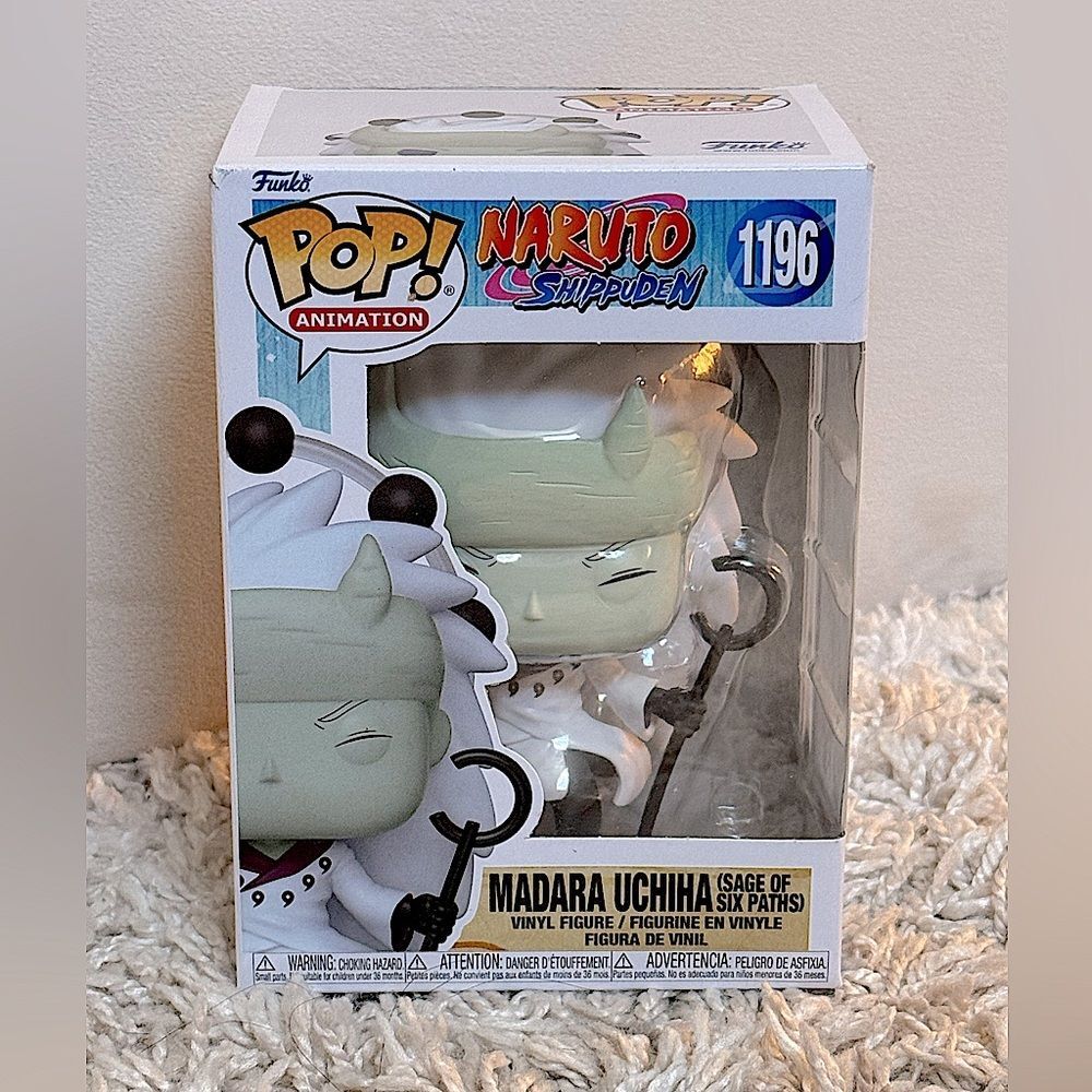 Funko Pop! Naruto Shippuden #1196 Madara Uchiha (Sage of Six Paths) w/ Prot Case
